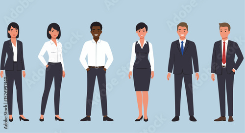 group of business people