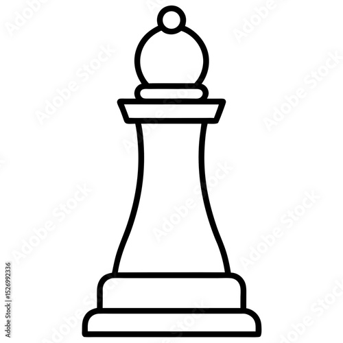 chess pawn vector illustration