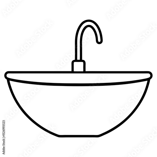toilet bowl vector illustration isolated