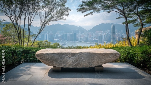 Cityscape skyline Hongkong