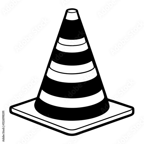traffic cone icon