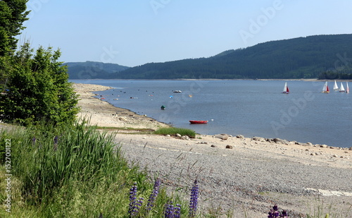 Der Schluchsee in Aha im Frühling