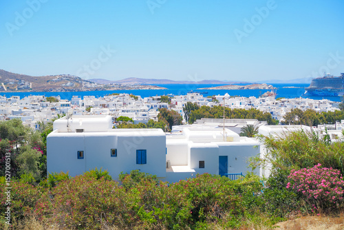 Fototapeta Naklejka Na Ścianę i Meble -  Mykonos summer vibes 