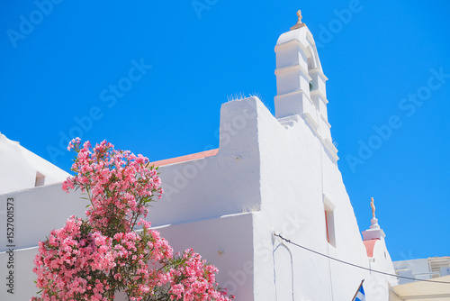 Fototapeta Naklejka Na Ścianę i Meble -  Mykonos summer vibes 