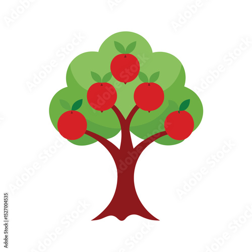 tree with hearts