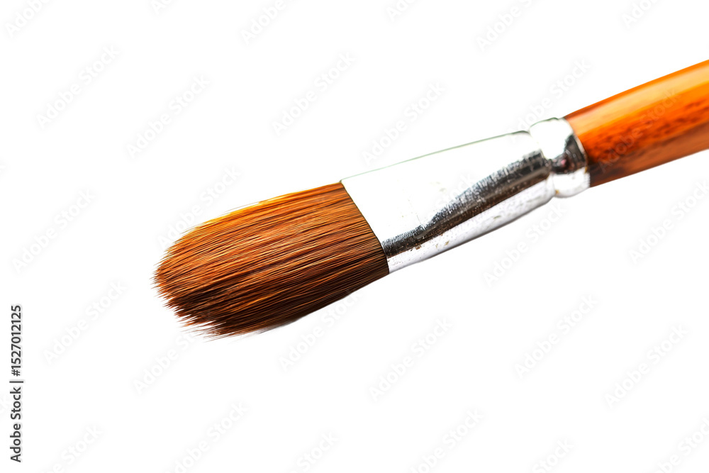 Artistic brush techniques studio creative space close-up art inspiration isolated on transparent background Artistic brush techniques studio creative space close-up art inspiration isolated on transparent background