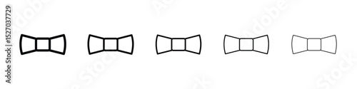 bowknot icon vector collection. EPS 10