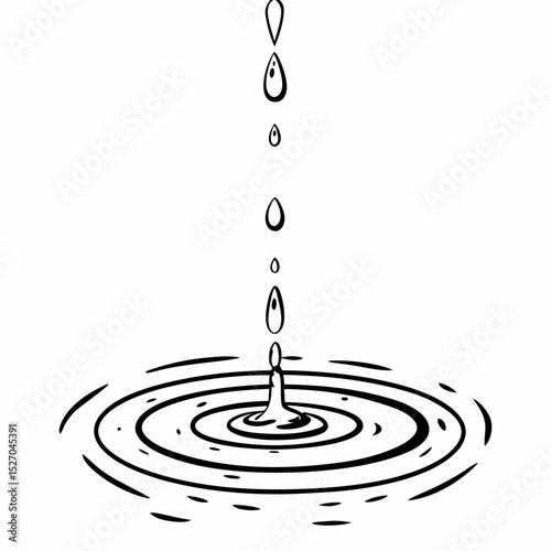 water drop splash