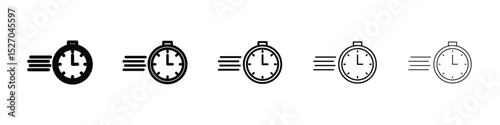 Express icon vector collection. EPS 10