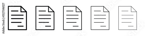 File icon vector collection. EPS 10