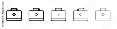 First aid icon vector collection. EPS 10