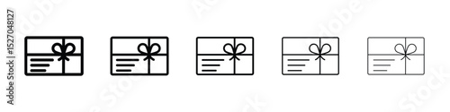 Gift card icon