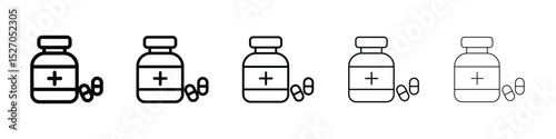 Medicine icon vector collection. EPS 10