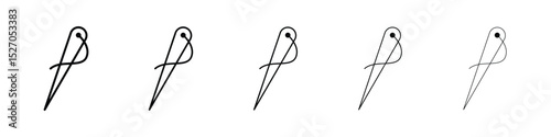 Needle icon vector collection. EPS 10