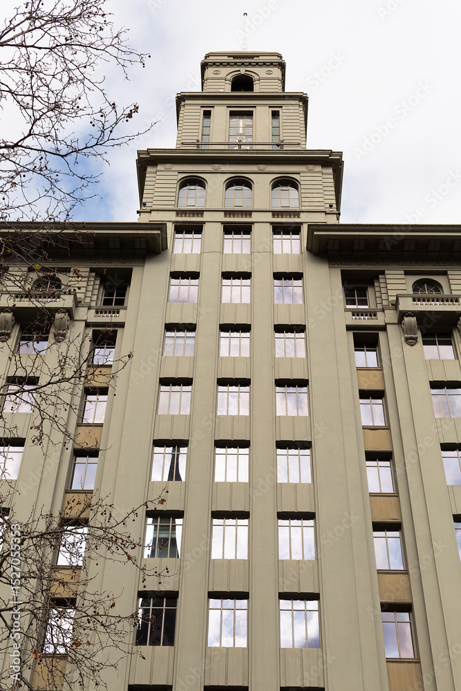 Obraz premium Exterior view of the historic T&G building, Melbourne