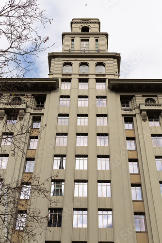 Exterior view of the historic T&G building, Melbourne