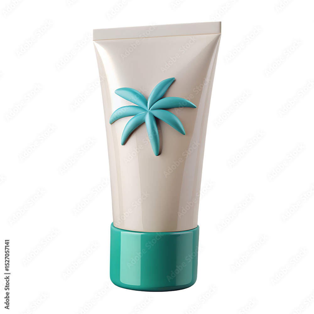 Fototapeta premium icon of sunscreen 