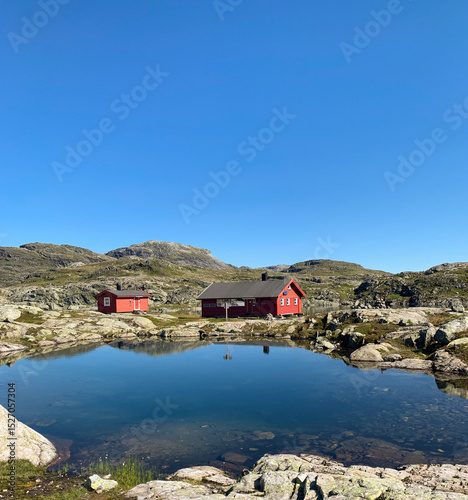 Picture of Krossvatn Turisthytte in Suldal