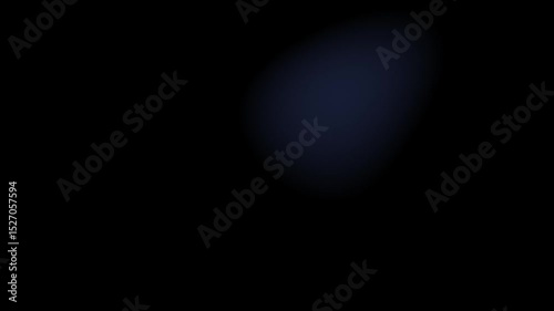 Abstract gradient background with black and purple colors. Violet color light leak moving on black background