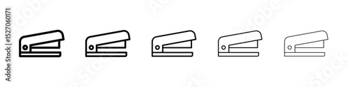 Stapler icon vector collection. EPS 10