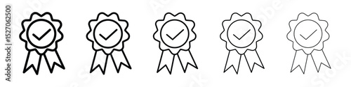 Warranty icon vector collection. EPS 10