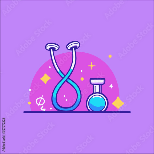 Medical Equipment Vector Illustration – Healthcare Tools and Devices Icons Set