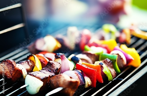 Focus on the anticipation and enjoyment of freshly grilled meal