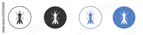 Locust icon vector. Logo Template illustration design