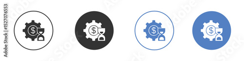 Long term investment icon vector. Logo Template illustration design