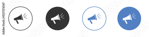 Loud Speaker icon vector. Logo Template illustration design