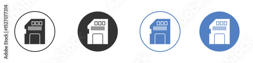 Memory card icon vector. Logo Template illustration design
