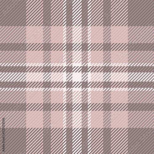 Elegant blush pink and taupe plaid pattern.  Perfect for textile design, fashion, home decor, or website backgrounds. This subtle yet sophisticated texture evokes feelings of warmth and comfort.