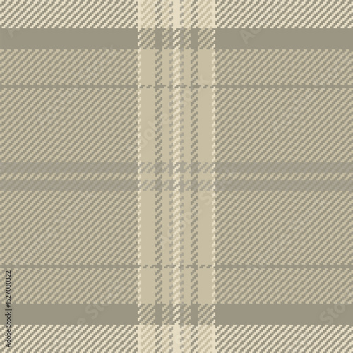 Beige plaid pattern. Classic tartan design ideal for backgrounds, textiles, apparel, or wrapping paper. Warm, versatile, and timeless texture.