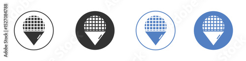 Stroopwafel icon vector. Logo Template illustration design