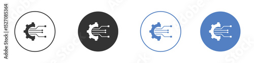 Technology icon vector. Logo Template illustration design