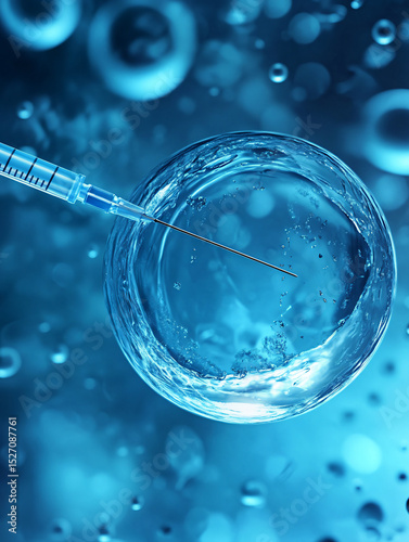 IVF micro-needling procedure.