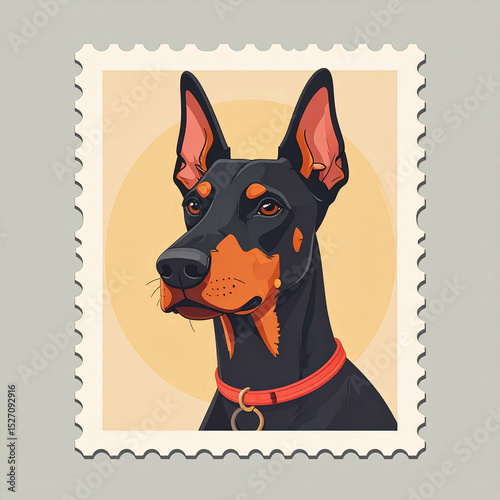 doberman pinscher; the vigilant guardian with unwavering loyalty