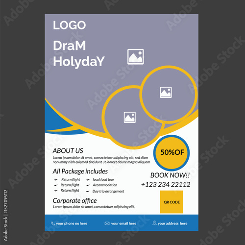 Travel flayer design