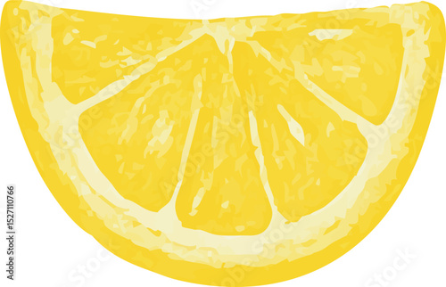 Watercolor Lemon Illustration – Hand Painted Citrus Fruit Clipart on White Background | Generative AI