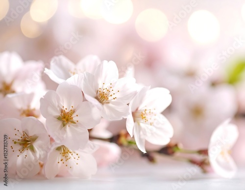 Delicate cherry blossoms in soft focus (1)