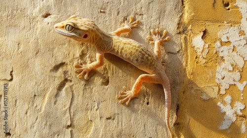 Gecko on wall