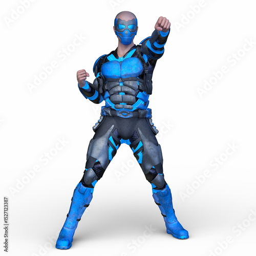 サイバーマン　3DCGレンダリング