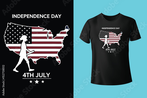 Independence is not free it costs solders - USA Independence Day T-Shirt