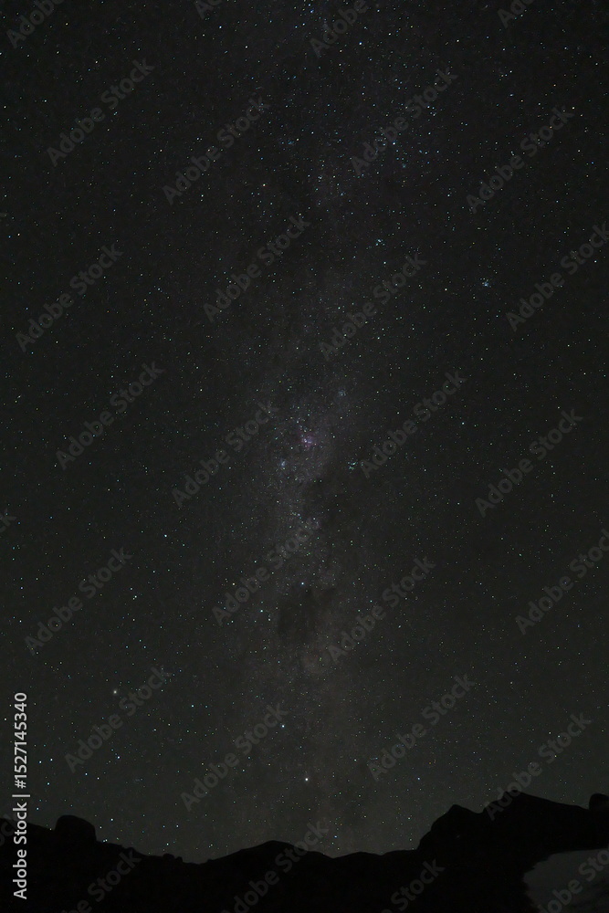 Fototapeta premium Milky Way on Aconcagua