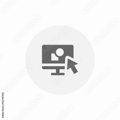 digital shaping icon sign vector