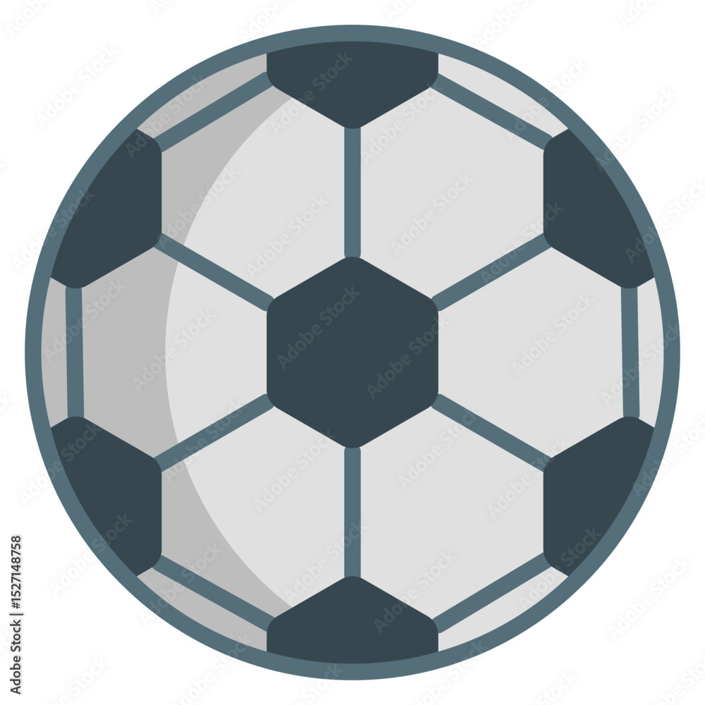 Fototapeta premium Ball flat icon