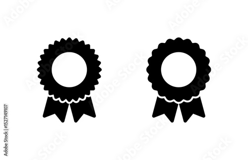 Badge icon vector illustration. Awards icon vector. Achieve sign and symbols. Stamp