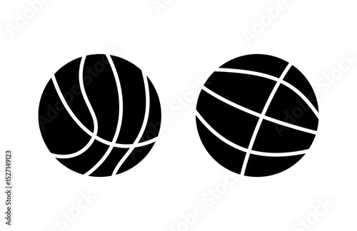 Basketball icon vector illustration. Basketball ball sign and symbol