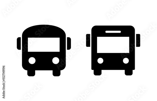 Bus icon vector illustration. bus sign and symbol. transport symbol
