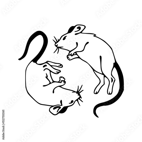 sweet dreams : little mice drawing